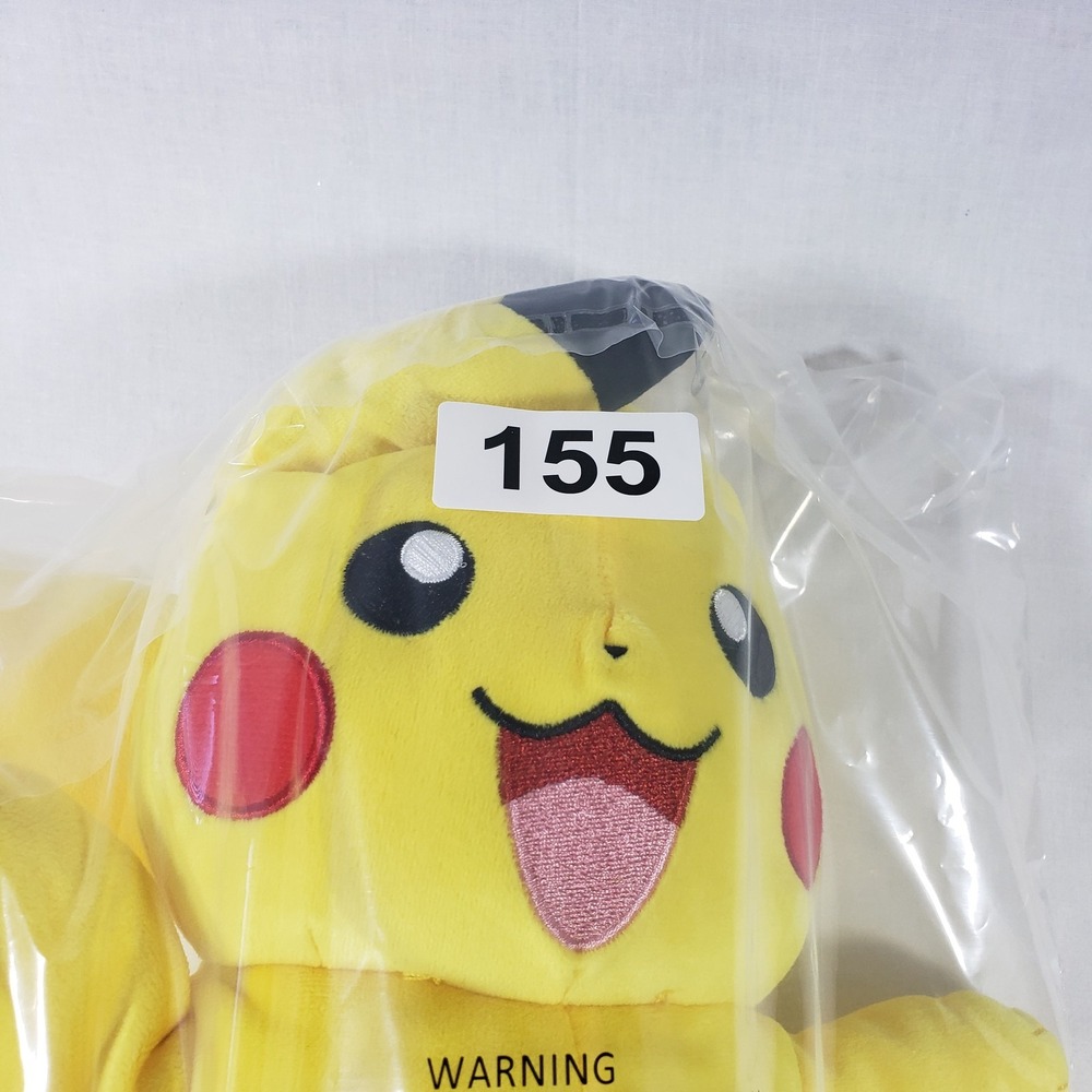 Pokemon Pikachu 12 Inch‎ Interactive Plush Toy Yellow PKW2365 2021 Nintendo - Picture 13 of 13